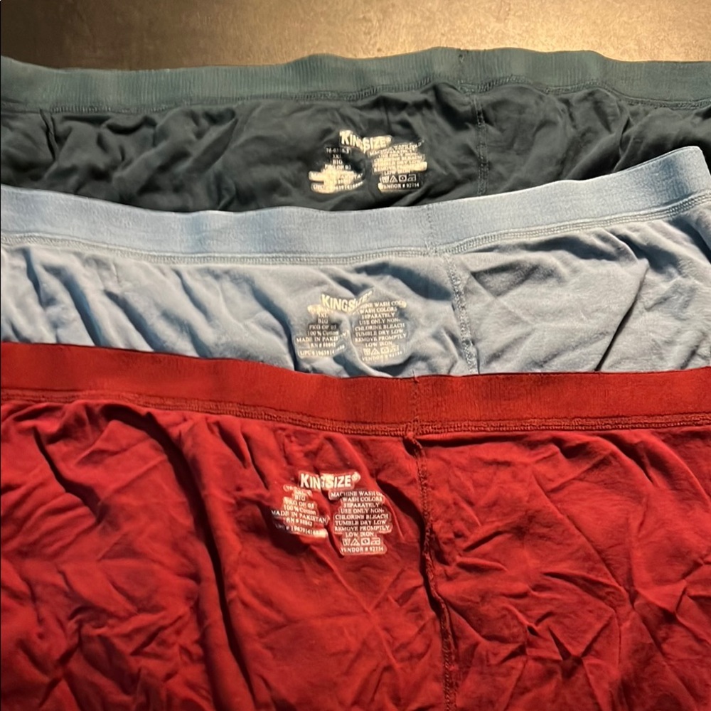 Kingsize Men's Boxer Briefs Set (3)